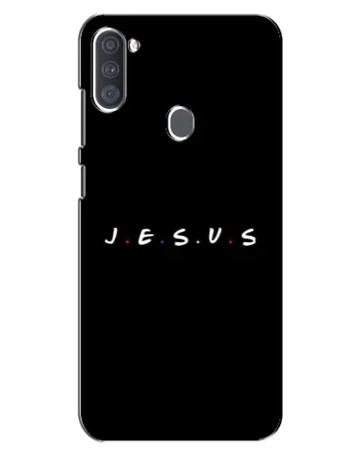 Чехол для Samsung Galaxy A11 (A115) с картинкой «Точки веры J.E.S.U.S.»