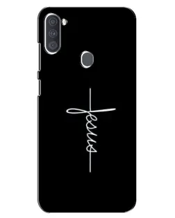 Чехол для Samsung Galaxy A11 (A115) с картинкой «Тонкая линия веры»