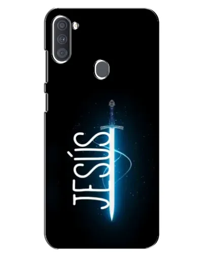 Чехол для Samsung Galaxy A11 (A115) с картинкой «Меч Духа Jesus»
