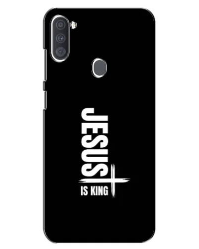 Чехол для Samsung Galaxy A11 (A115) с картинкой «Вертикаль веры Jesus»