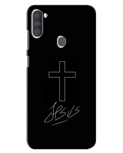 Чохол для Samsung Galaxy A11 (A115) з картинкою «Графічний хрест Jesus» Чохол для Samsung Galaxy A11 (A115) з картинкою «Графічний хрест Jesus»