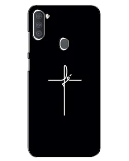 Чохол для Samsung Galaxy A11 (A115) з картинкою «Тонкий хрест»