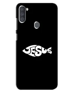 Чохол для Samsung Galaxy A11 (A115) з картинкою «Риба  Jesus»