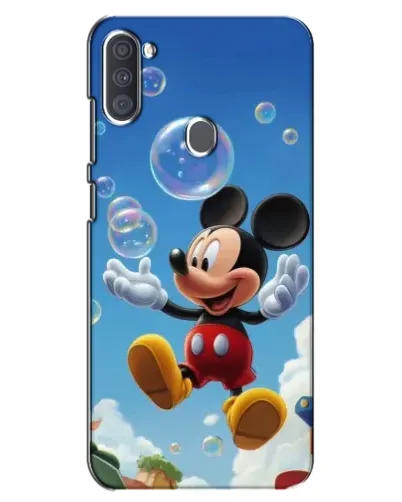 Чохол для Samsung Galaxy A11 (A115) з картинкою «Mickey та мильні бульбашки»