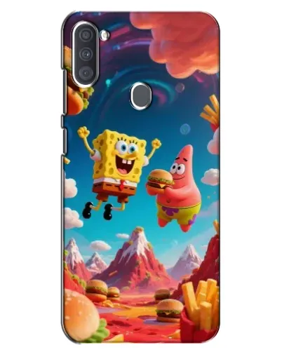 Чохол для Samsung Galaxy A11 (A115) з картинкою «Космічний фастфуд» Чохол для Samsung Galaxy A11 (A115) з картинкою «Космічний фастфуд»