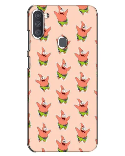 Чохол для Samsung Galaxy A11 (A115) з картинкою «Патрік Стар паттерн» Чохол для Samsung Galaxy A11 (A115) з картинкою «Патрік Стар паттерн»