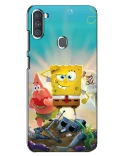 Чохол для Samsung Galaxy A11 (A115) з картинкою «Спанч Боб переможець»