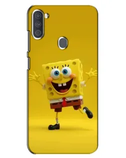Чохол для Samsung Galaxy A11 (A115) з картинкою «Позитивний Губка Боб»
