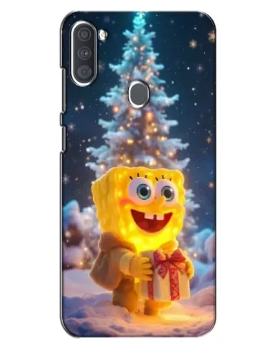 Чохол для Samsung Galaxy A11 (A115) з картинкою «Різдвяний Спанч Боб» Чохол для Samsung Galaxy A11 (A115) з картинкою «Різдвяний Спанч Боб»