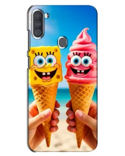 Чохол для Samsung Galaxy A11 (A115) з картинкою «Спанч Боб морозиво» Чохол для Samsung Galaxy A11 (A115) з картинкою «Спанч Боб морозиво»