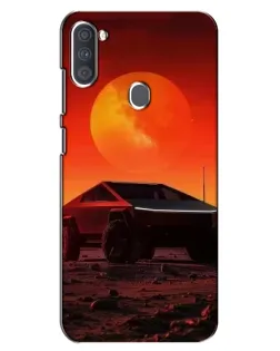 Чохол для Samsung Galaxy A11 (A115) з картинкою «Cybertruck на Марсі»