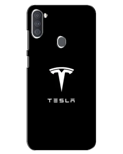 Чохол для Samsung Galaxy A11 (A115) з картинкою «Tesla White Logo» Чохол для Samsung Galaxy A11 (A115) з картинкою «Tesla White Logo»