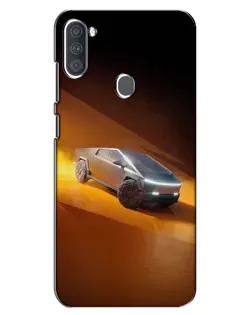 Чохол для Samsung Galaxy A11 (A115) з картинкою «Cybertruck у пустелі»