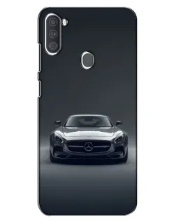 Чохол для Samsung Galaxy A11 (A115) з картинкою «Mercedes на чорному»