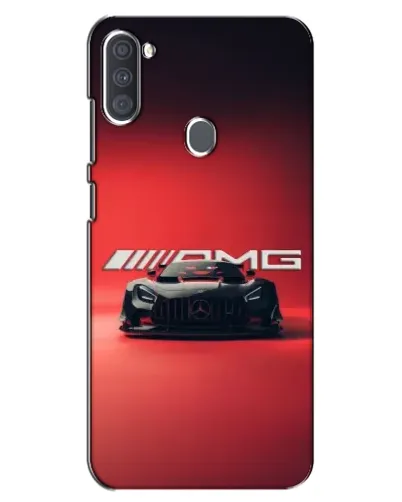 Чехол для Samsung Galaxy A11 (A115) с картинкой «Mercedes AMG — красная линия»