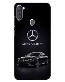 Чехол для Samsung Galaxy A11 (A115) с картинкой «Mercedes — решетка радиатора»
