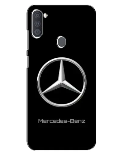 Чехол для Samsung Galaxy A11 (A115) с картинкой «Mercedes Silver Logo»