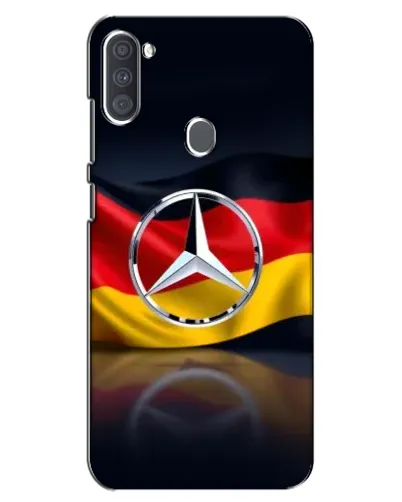 Чехол для Samsung Galaxy A11 (A115) с картинкой «Mercedes — флаг Германии»