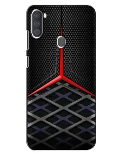 Чехол для Samsung Galaxy A11 (A115) с картинкой «Mercedes Carbon Grid»