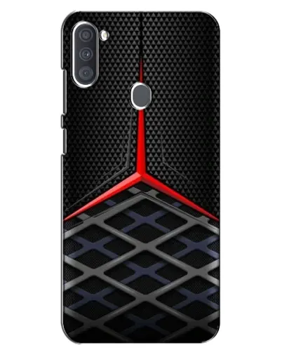 Чехол для Samsung Galaxy A11 (A115) с картинкой «Mercedes Carbon Grid»