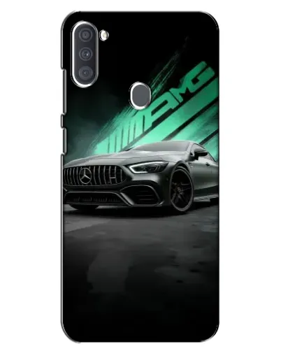 Чехол для Samsung Galaxy A11 (A115) с картинкой «Темный Mercedes AMG»