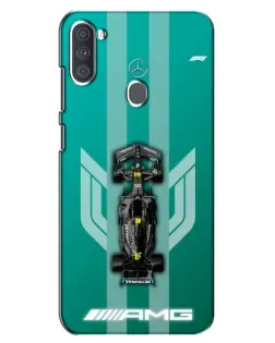Чехол для Samsung Galaxy A11 (A115) с картинкой «Mercedes AMG Petronas»