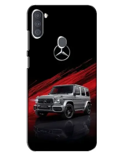 Чехол для Samsung Galaxy A11 (A115) с картинкой «Mercedes G-Class красный»
