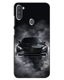 Чехол для Samsung Galaxy A11 (A115) с картинкой «Mercedes в дыму»