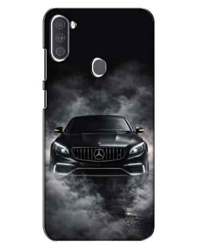 Чехол для Samsung Galaxy A11 (A115) с картинкой «Mercedes в дыму»