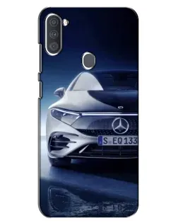 Чехол для Samsung Galaxy A11 (A115) с картинкой «Mercedes EQ — будущее»