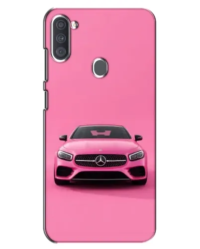 Чехол для Samsung Galaxy A11 (A115) с картинкой «Розовый Mercedes AMG»