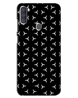 Чохол для Samsung Galaxy A11 (A115) з картинкою «Mercedes паттерн зірок»