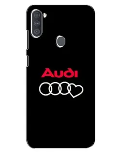 Чохол для Samsung Galaxy A11 (A115) з картинкою «Логотип Audi Heart»