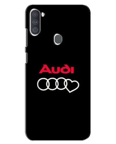 Чехол для Samsung Galaxy A11 (A115) с картинкой «Логотип Audi Heart»