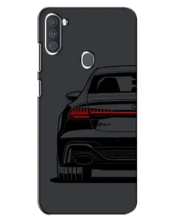 Чехол для Samsung Galaxy A11 (A115) с картинкой «Задняя часть Audi — арт»