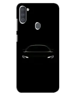 Чехол для Samsung Galaxy A11 (A115) с картинкой «Взгляд Audi в темноте»