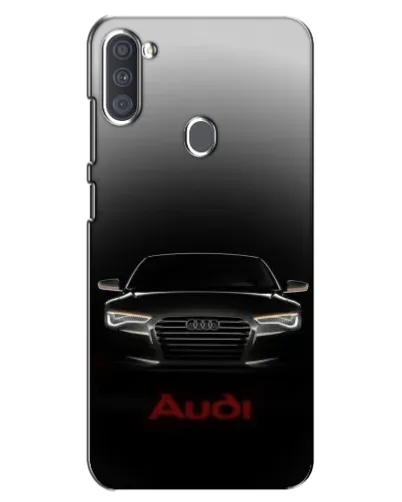 Чехол для Samsung Galaxy A11 (A115) с картинкой «Audi — градиентный контур»