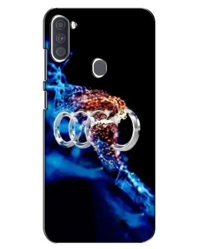 Чехол для Samsung Galaxy A11 (A115) с картинкой «Энергия лого Audi»