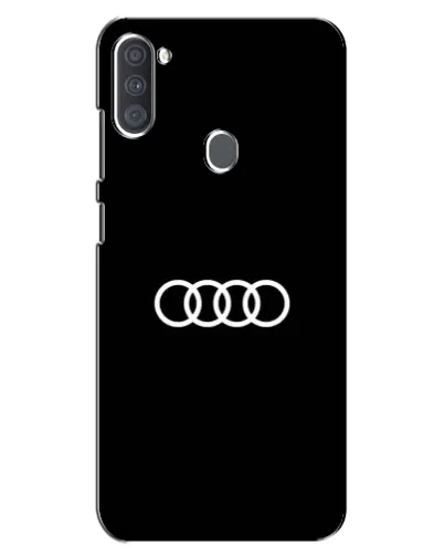 Чехол для Samsung Galaxy A11 (A115) с картинкой «Audi White Logo»