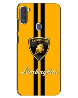 Чохол для Samsung Galaxy A11 (A115) з картинкою «Lamborghini Stripe жовтий»