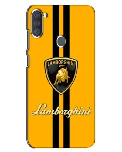 Чохол для Samsung Galaxy A11 (A115) з картинкою «Lamborghini Stripe жовтий»