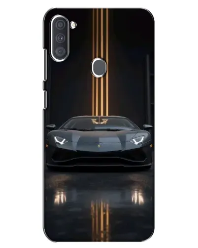Чохол для Samsung Galaxy A11 (A115) з картинкою «Lamborghini золоті лінії»