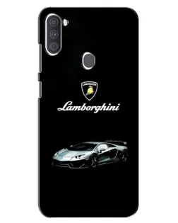 Чохол для Samsung Galaxy A11 (A115) з картинкою «Логотип Lamborghini класика»