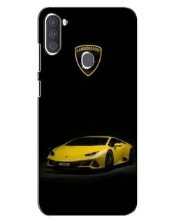 Чохол для Samsung Galaxy A11 (A115) з картинкою «Lamborghini жовтий акцент»
