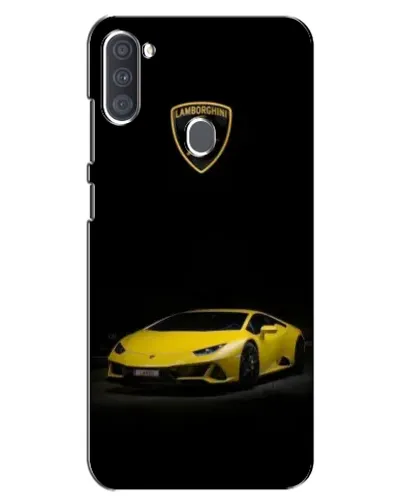 Чохол для Samsung Galaxy A11 (A115) з картинкою «Lamborghini жовтий акцент»