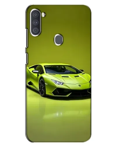 Чохол для Samsung Galaxy A11 (A115) з картинкою «Салатовий Lamborghini Huracan»