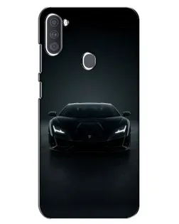 Чохол для Samsung Galaxy A11 (A115) з картинкою «Чорний Lamborghini Aventador»