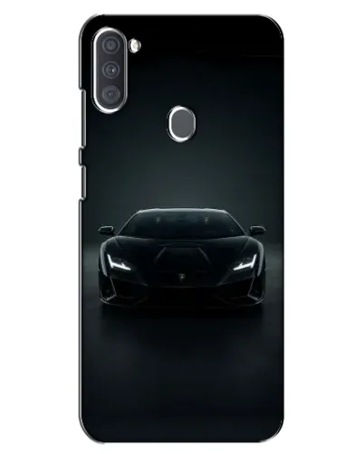 Чохол для Samsung Galaxy A11 (A115) з картинкою «Чорний Lamborghini Aventador»