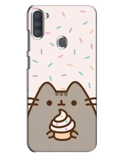 Чохол для Samsung Galaxy A11 (A115) з картинкою «Пушин з кексом» Чохол для Samsung Galaxy A11 (A115) з картинкою «Пушин з кексом»