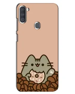 Чохол для Samsung Galaxy A11 (A115) з картинкою «Кавовий Пушин»